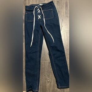 Zara jeans size 4 barley used